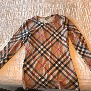 Authentic Burberry Long sleeve t shirt